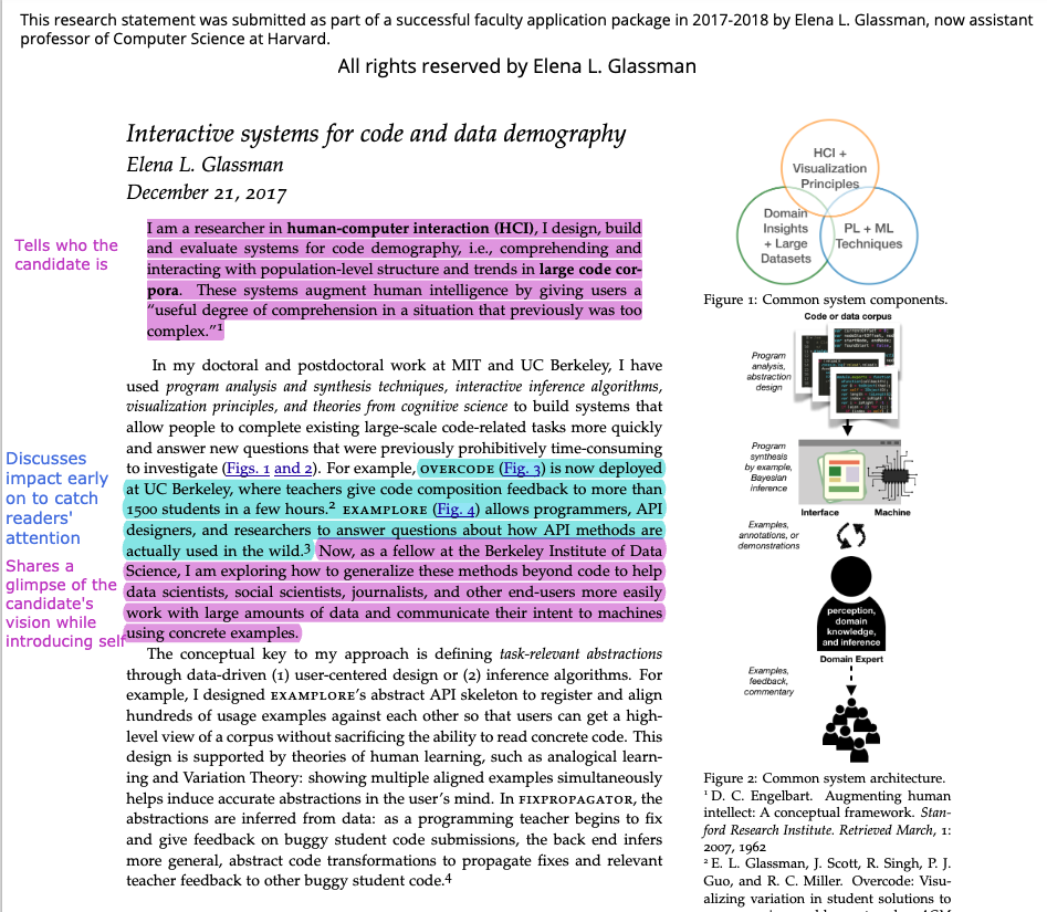 Sample Research Statement Excerpt Example 2